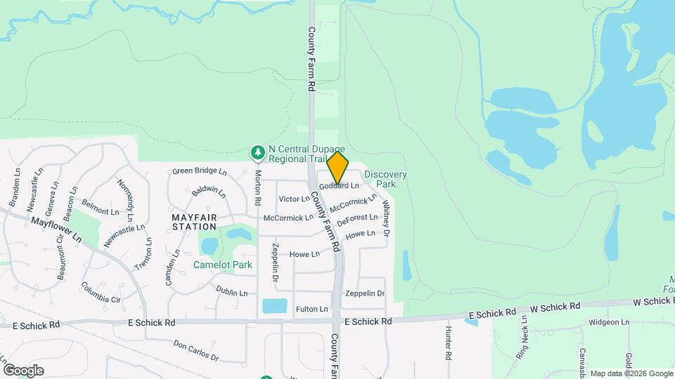 1793 Goddard Ln Map and Location Details