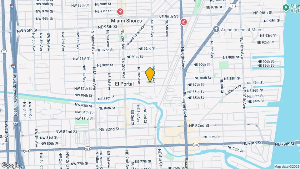 365 NE 87th St Map and Location Details
