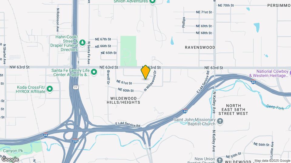 507 NE 61st St Map and Location Details