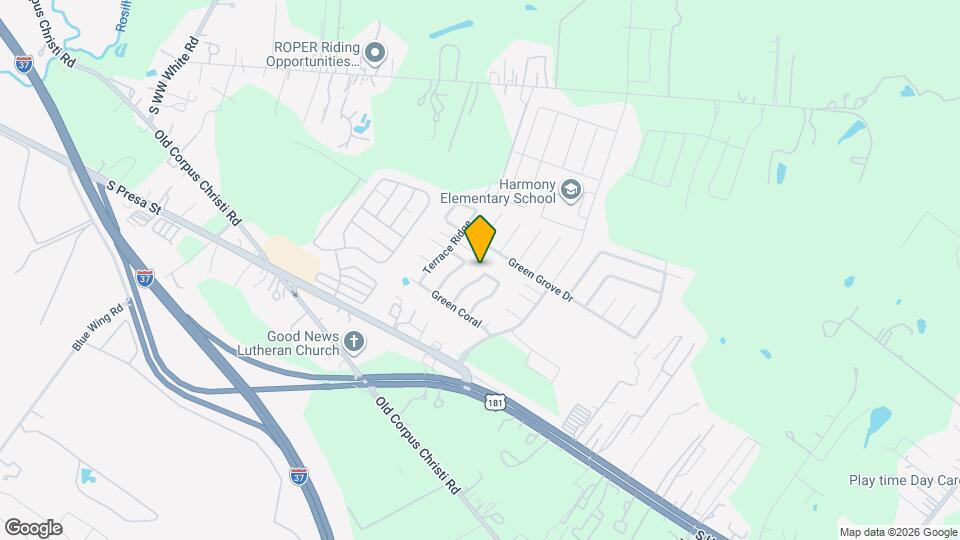 10607 Terrace Crest Mapa y Detalles de la Ubicación