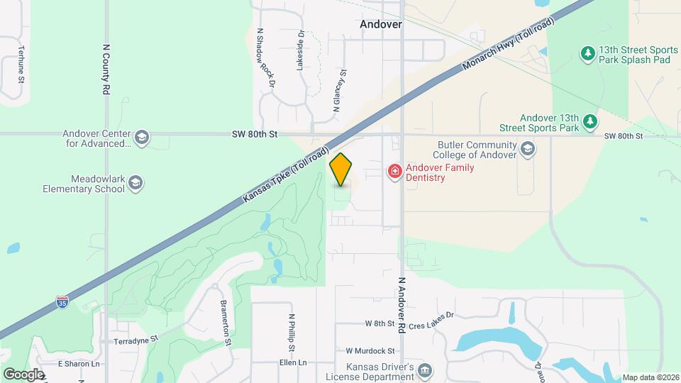 1126 N Broadview Ln Map and Location Details