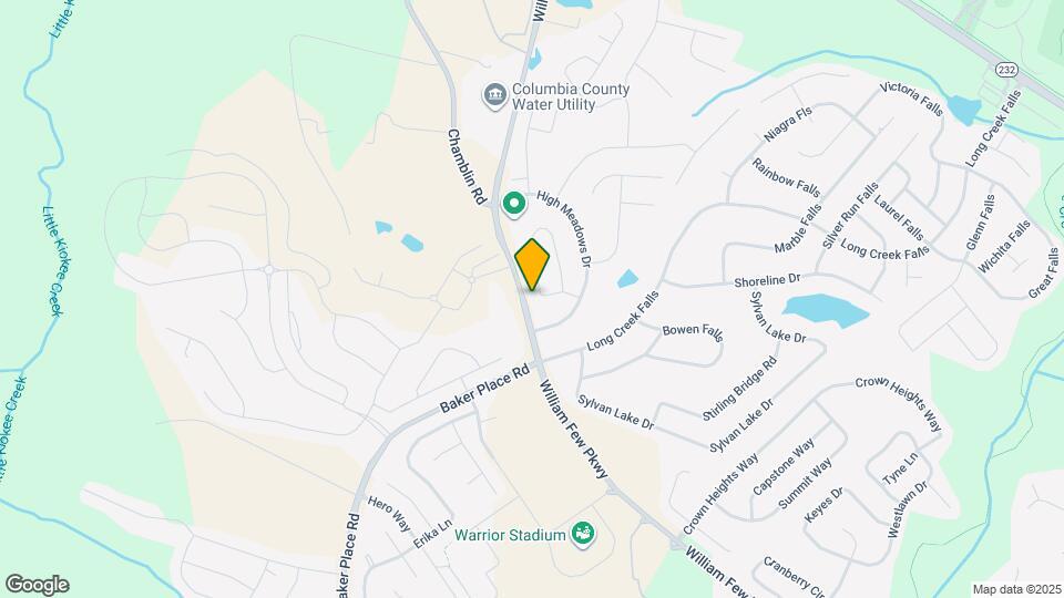 284 High Meadows Cir Map and Location Details