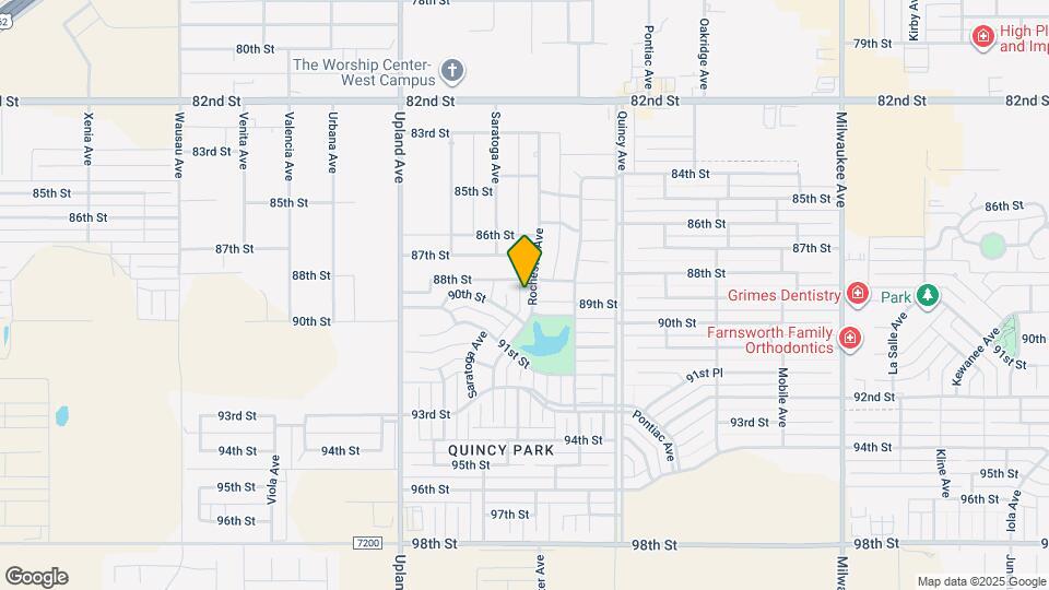 8806 Rochester Ave Map and Location Details