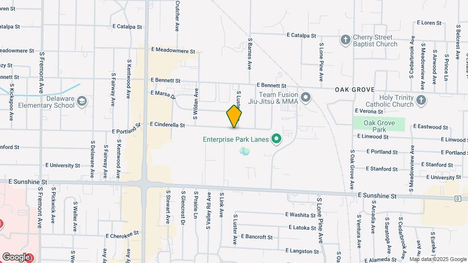 2126 E Cinderella St Map and Location Details