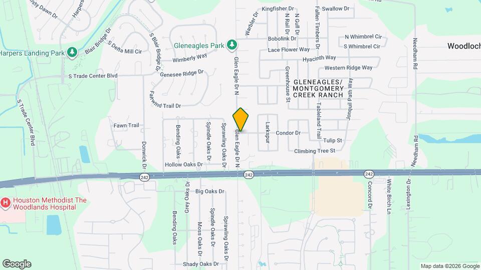 16957 Glen Eagle Dr N Map and Location Details