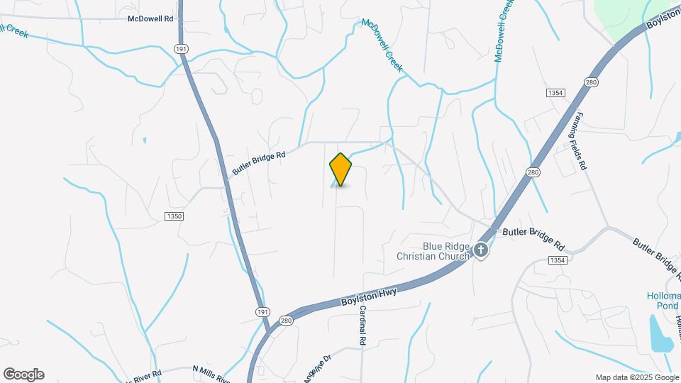 161 Foxhall Rd Map and Location Details