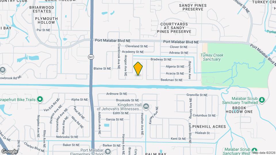 2049 Gloria Cir Map and Location Details