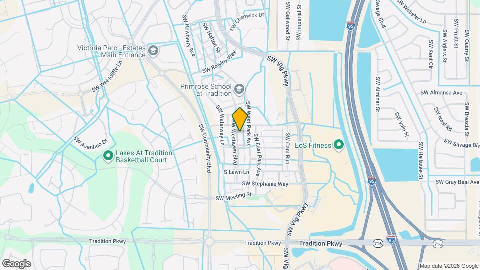 10542 SW Westlawn Blvd Map and Location Details