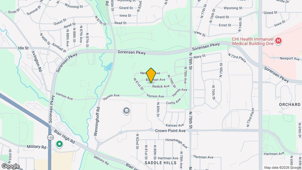 8054 Redick Ave Map and Location Details