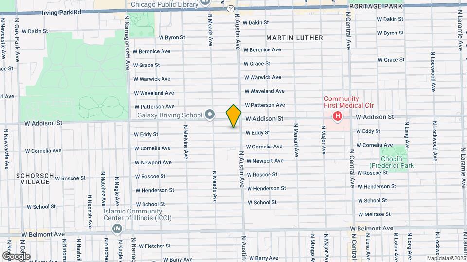 6012 W Eddy St Map and Location Details