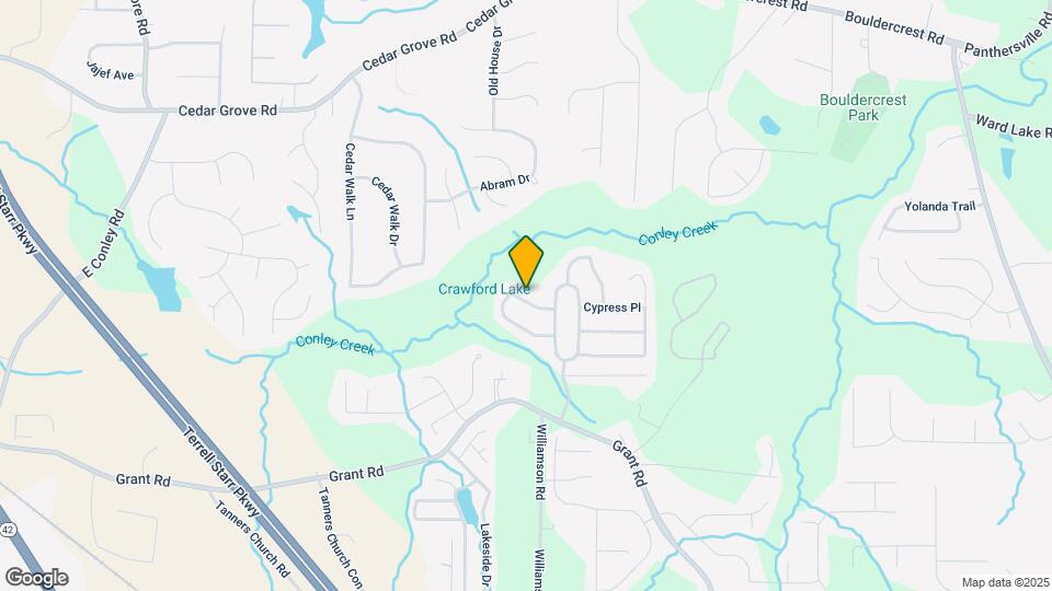 1939 Redwood Trace Map and Location Details