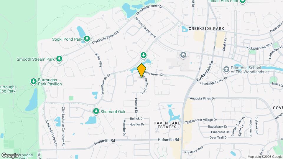10 Pinestead Ct Map and Location Details