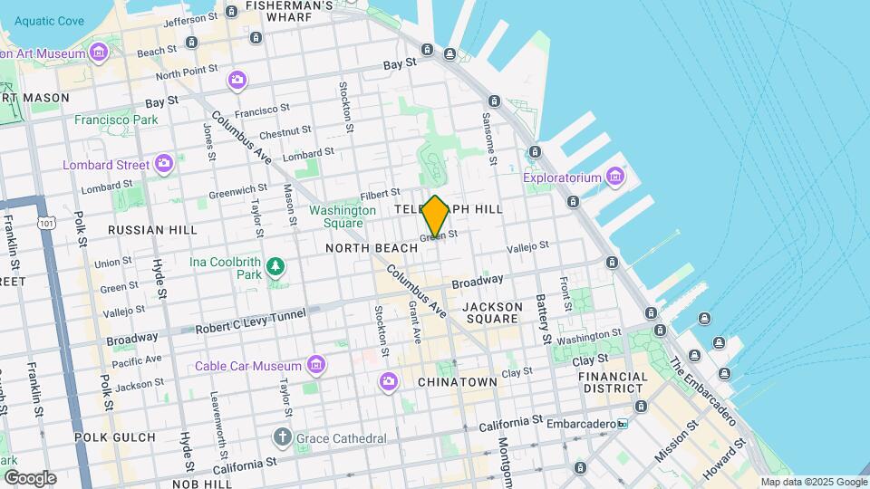 1249 Kearny St Map and Location Details