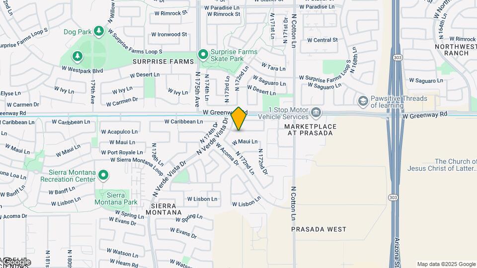 17317 W Acapulco Ln Map and Location Details