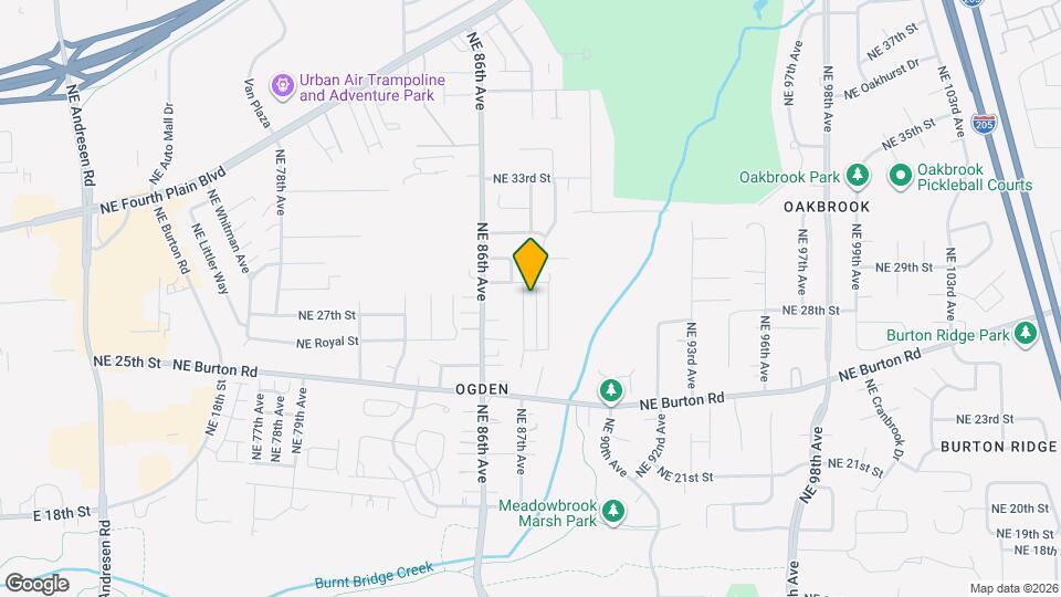 2713 NE 87th Ave Map and Location Details