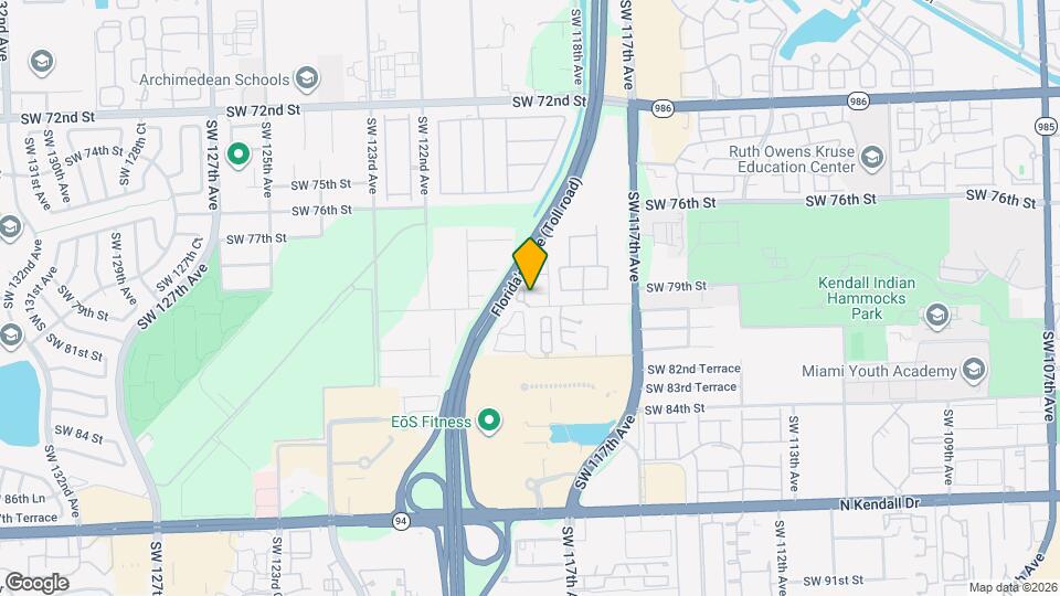 7905 SW 120th Ave Map and Location Details