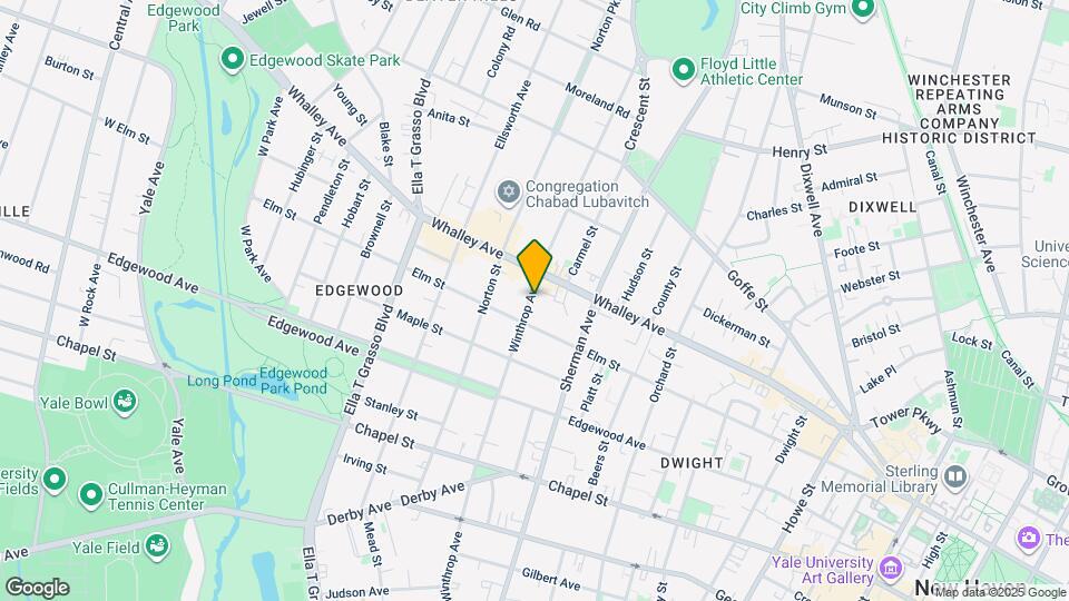 413 Winthrop Ave, Unit 1 Map and Location Details