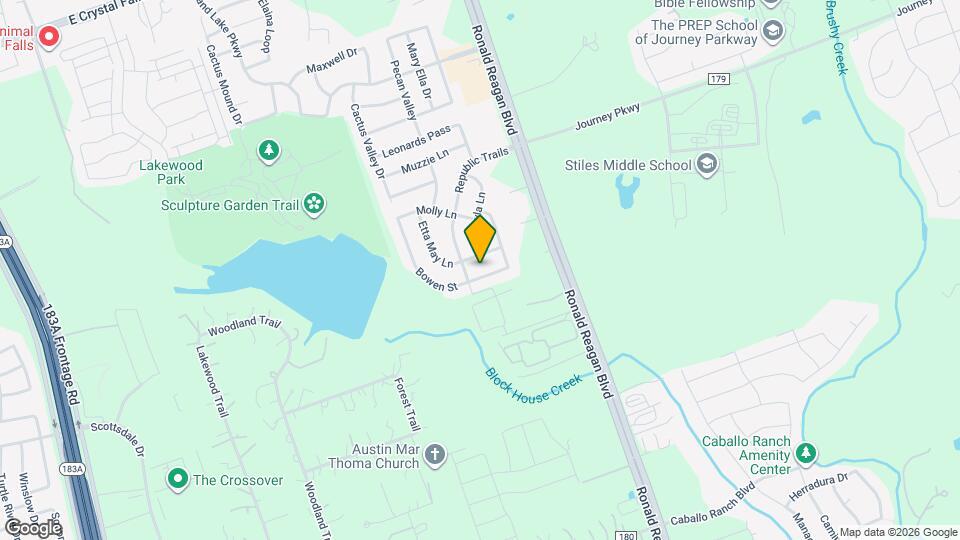 2612 Bowen St Map and Location Details