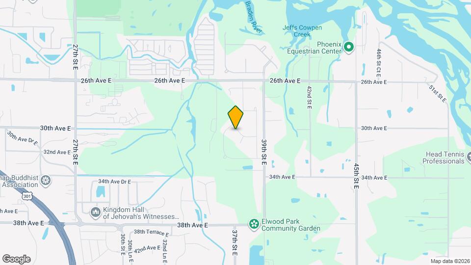 3718 Mannered Gold Ave Map and Location Details