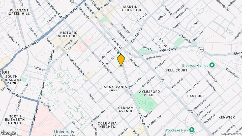 214 Arlington Ave, Unit 1 Map and Location Details