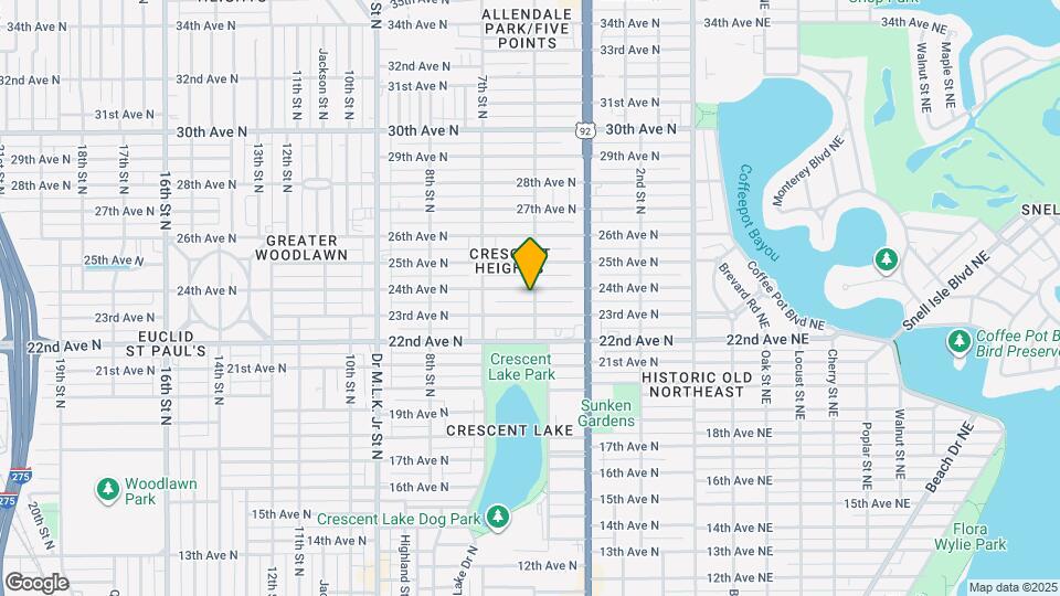 2320 5th St N Map and Location Details