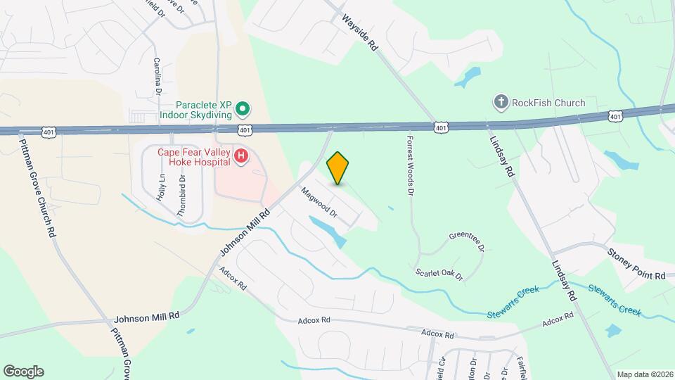 181 Chatfield Dr. Map and Location Details