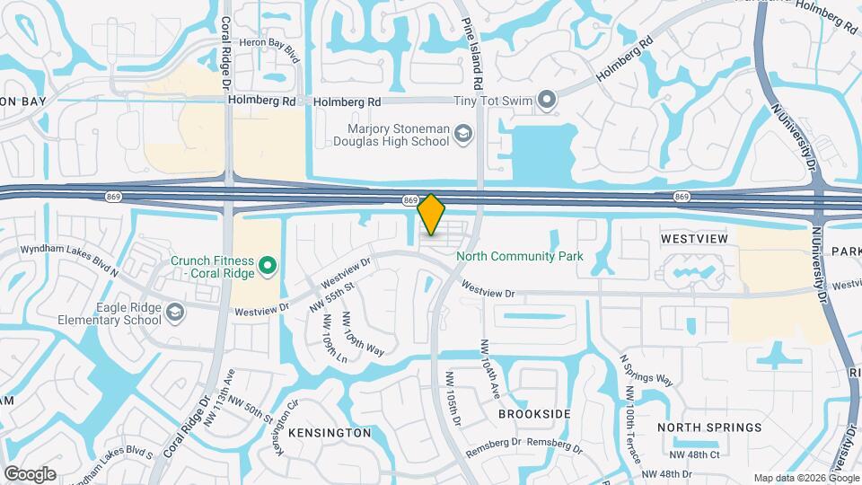 10573 NW 56th Pl Map and Location Details