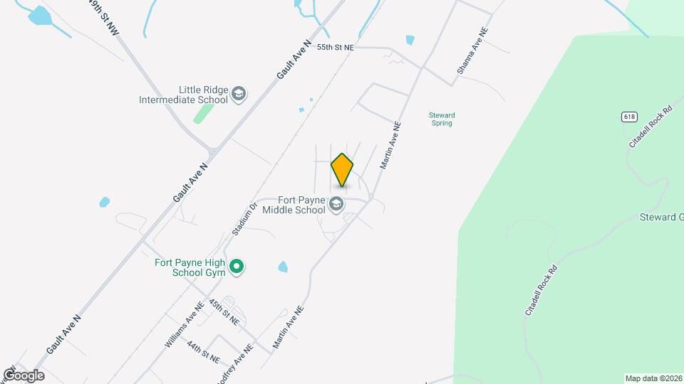 300 Sequoyah Dr Map and Location Details