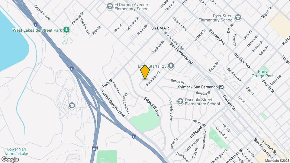 15148 Oro Grande St Map and Location Details