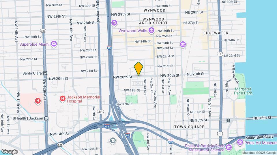 370 NW 20th St, Unit A9 Map and Location Details