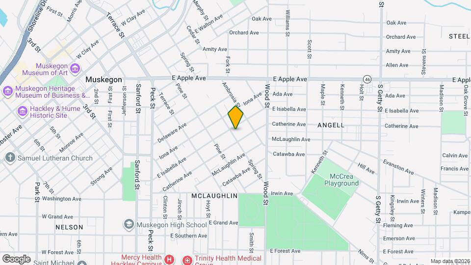 1188 Spring St Map and Location Details