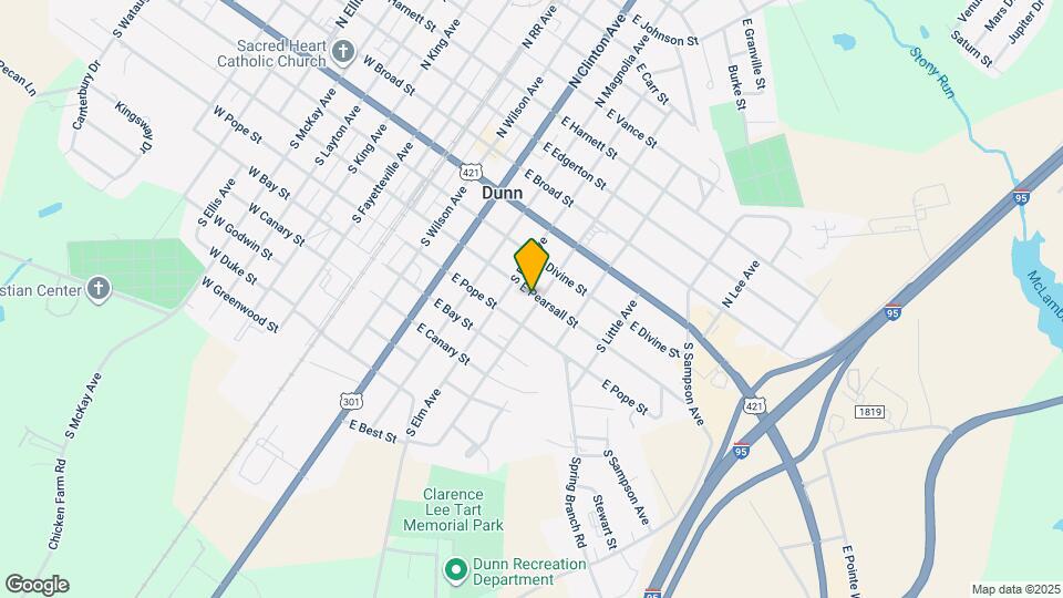 400 S Washington Ave Map and Location Details