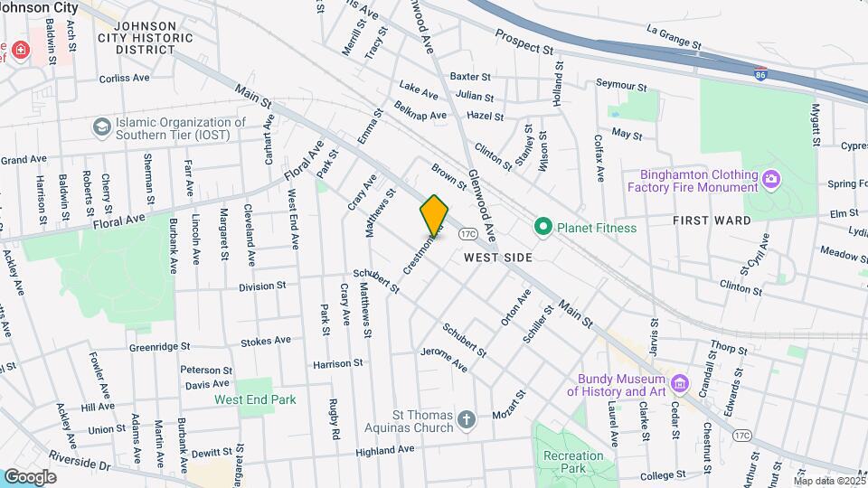 140 1/2 Crestmont Rd Map and Location Details
