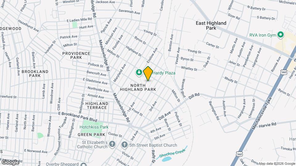 3311 1st Avenue, Unit A Map and Location Details