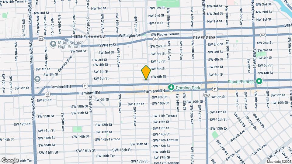 638 SW 17th Ave Map and Location Details