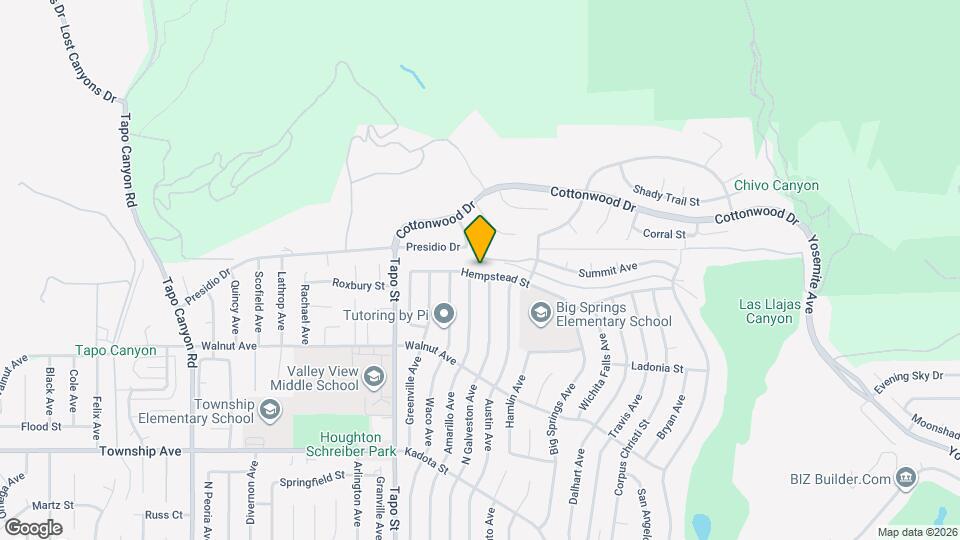 4563 Hempstead St Mapa y Detalles de la Ubicación