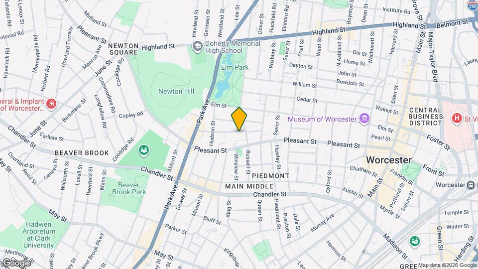 9 Townsend St Mapa y Detalles de la Ubicación