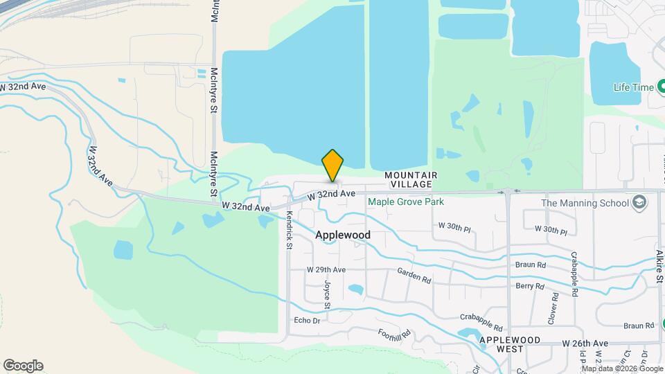 14973 W 32nd Dr Map and Location Details