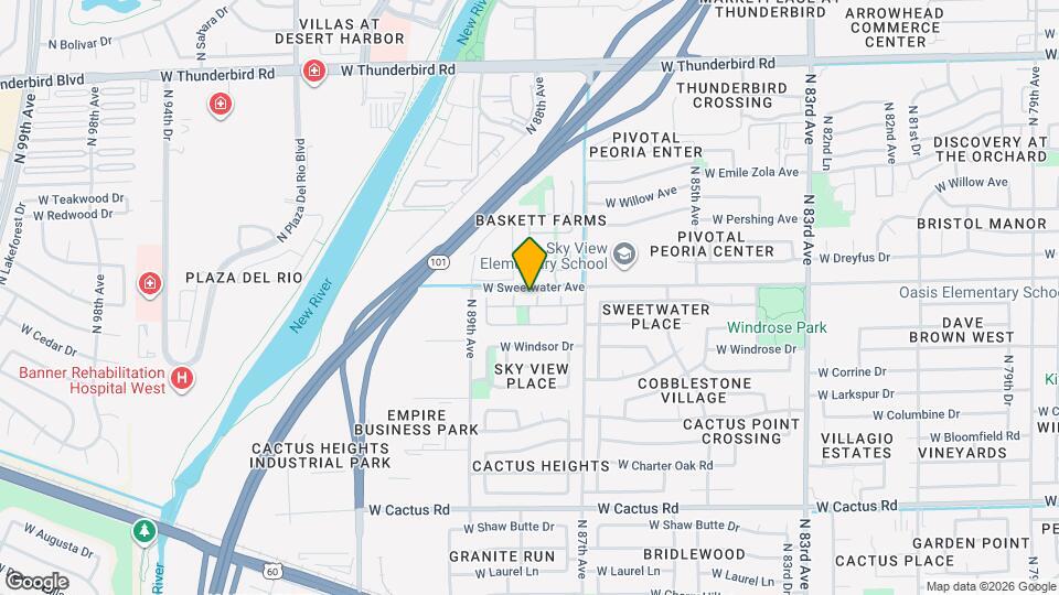 12972 N 88th Ave Map and Location Details