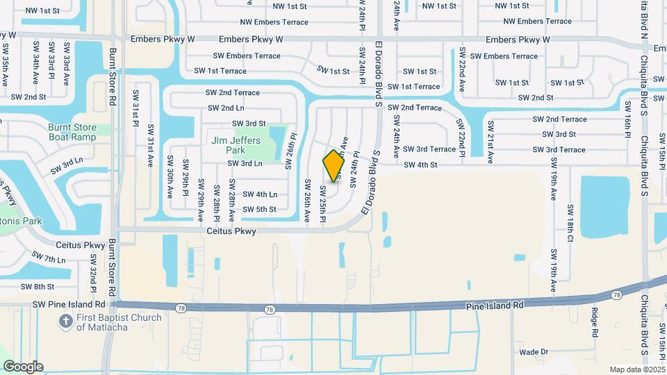 334 SW 25th Ave Map and Location Details