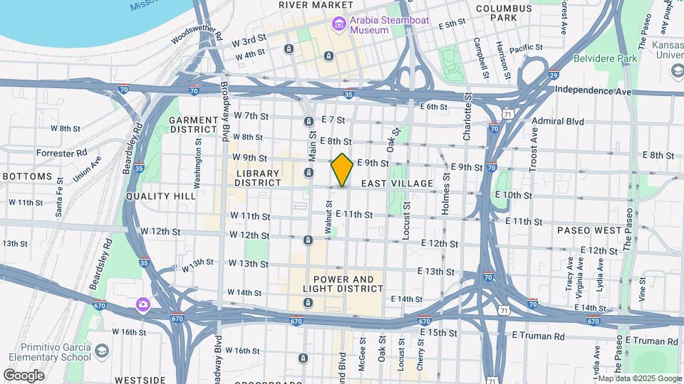 Grand Boulevard Lofts Mapa y Detalles de la Ubicación