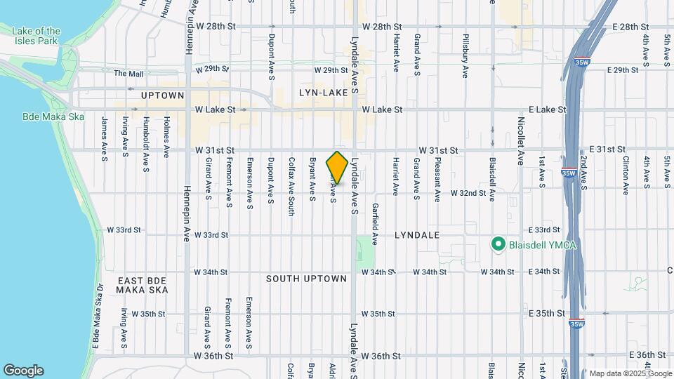 3149 Aldrich Ave S Map and Location Details