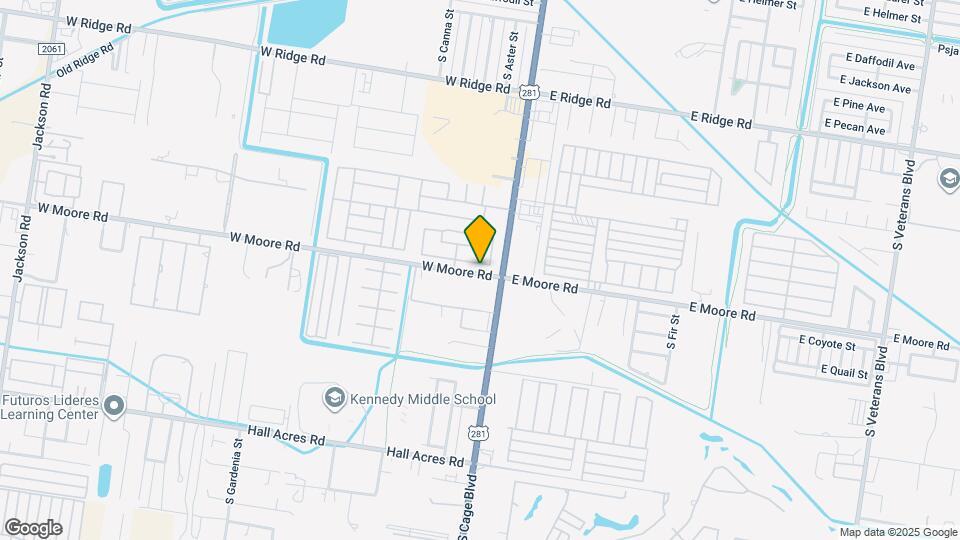 21 E Moore Rd Map and Location Details