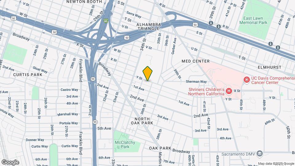3532 Y St Mapa y Detalles de la Ubicación