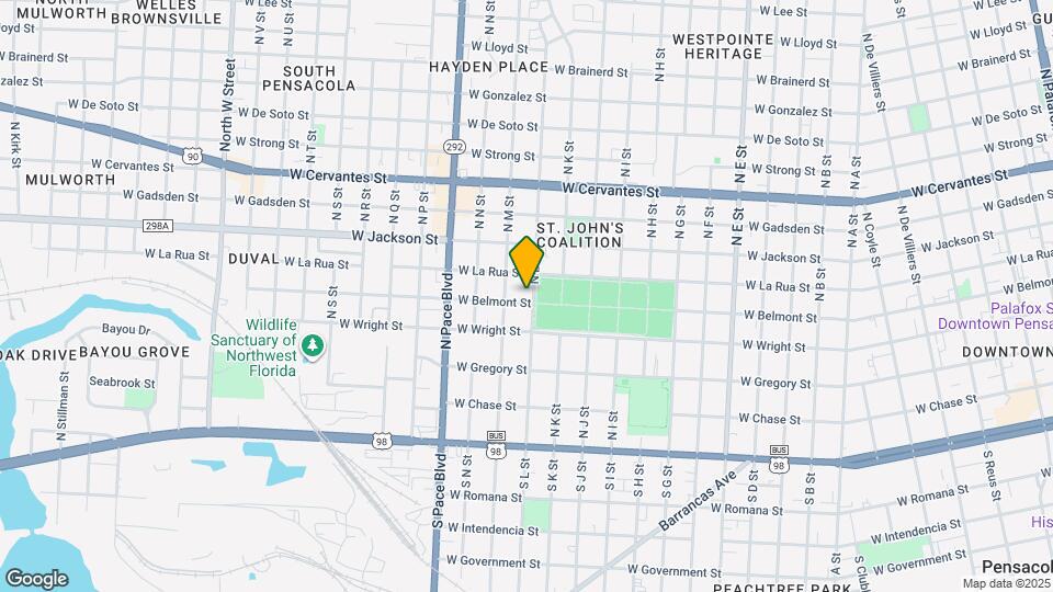 1800 W Belmont St Map and Location Details