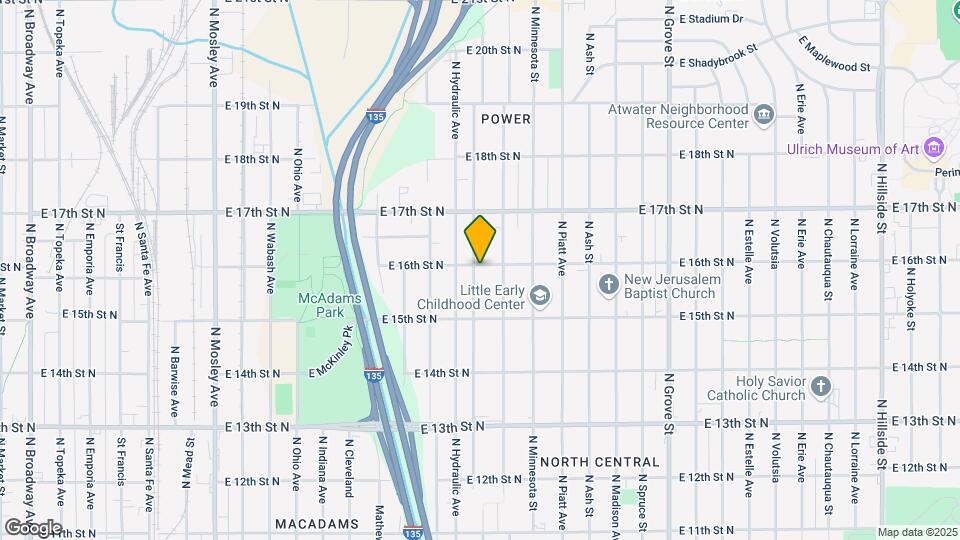 1807 E 16th St N Map and Location Details
