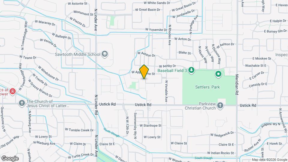 3489 N Cooper Ave Map and Location Details