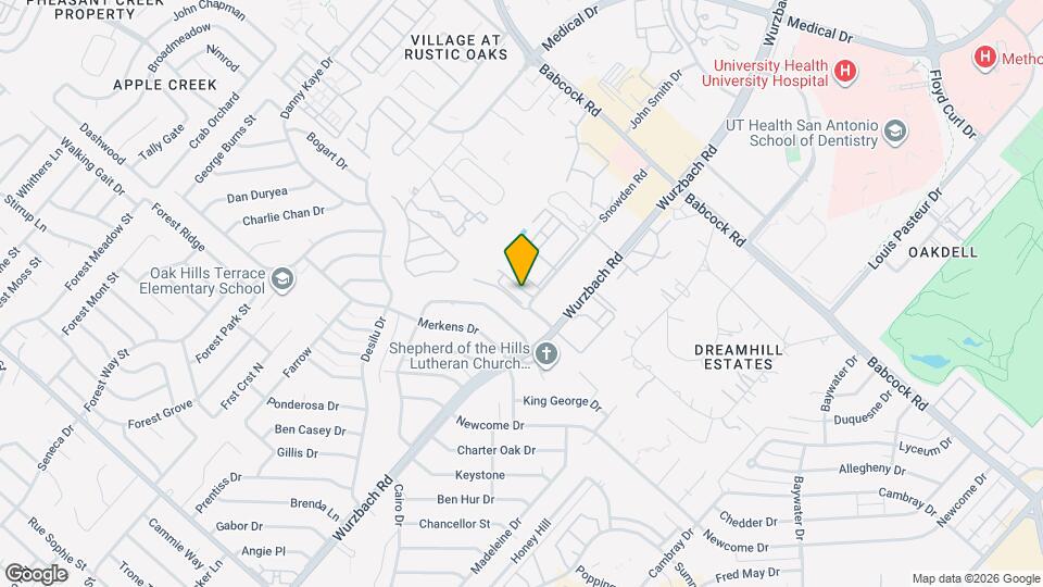 7119 Snowden Crest Map and Location Details