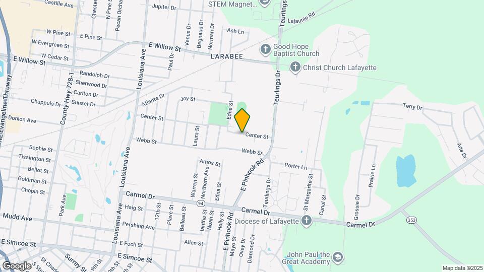 906 Center St Map and Location Details