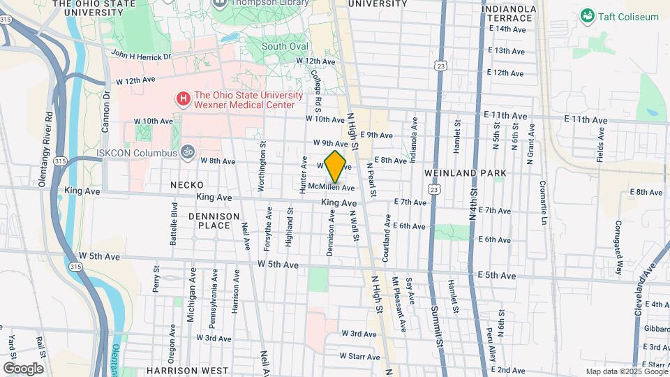 57 McMillen Ave Map and Location Details